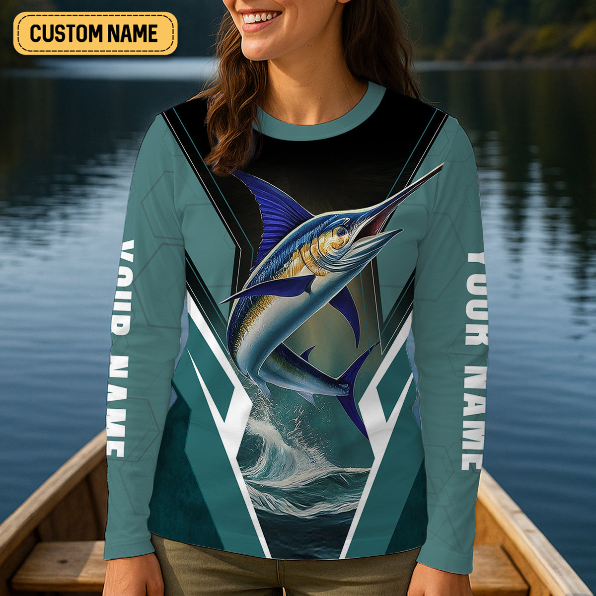 Every Cast Tells A Story Women Fishing Shirt, SPF Long Sleeve Shirts Womens, Female Fishing Shirts