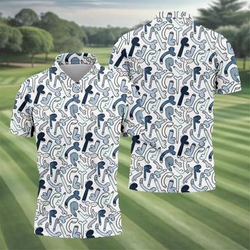 Adult Humor Hawaiian Golf Shirt, Dirty Funny Polo Shirts For Men, Golf Shirts For Men