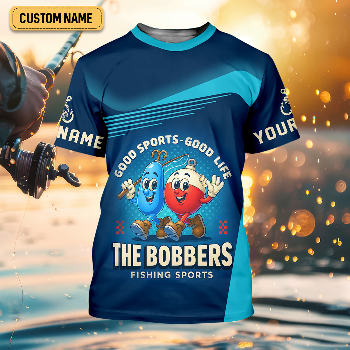 The Best Days Are Spent Fishing, The Bobber Fishing Sports, Fishing Shirt For Women, Funny Fishing Shirt