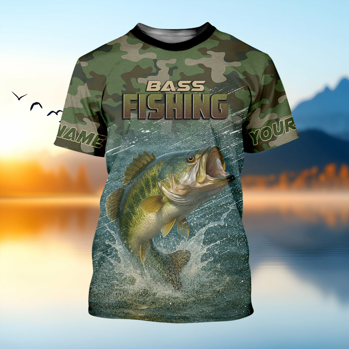 On Weekends I Hook Up With Big Girls Camo Bass Fishing Shirt, Fish Shirt Funny, Women Fishing Shirt