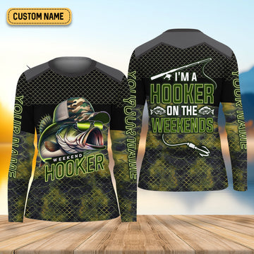 Weekend Hooker Camouflage Fishing Shirts, Fishing Shirt For Women, Fishing UPF Shirts