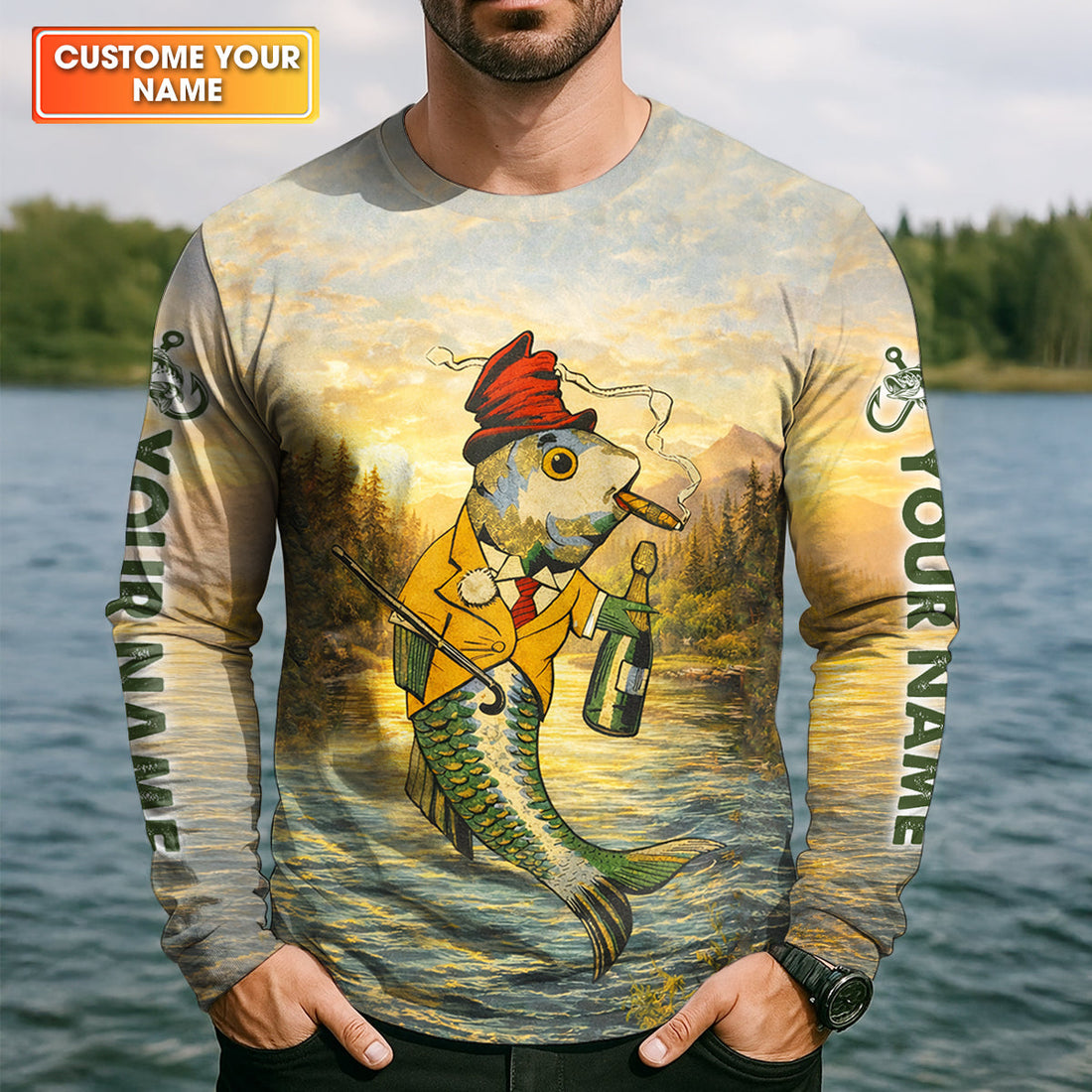 Yes I Do Have A Retirement Plan Fishing Shirt, Fishing UPF Shirts, Funny Fisherman Shirt