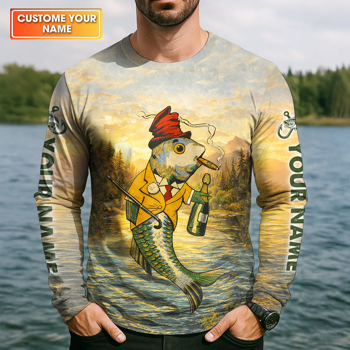 Yes I Do Have A Retirement Plan Fishing Shirt, Fishing UPF Shirts, Funny Fisherman Shirt