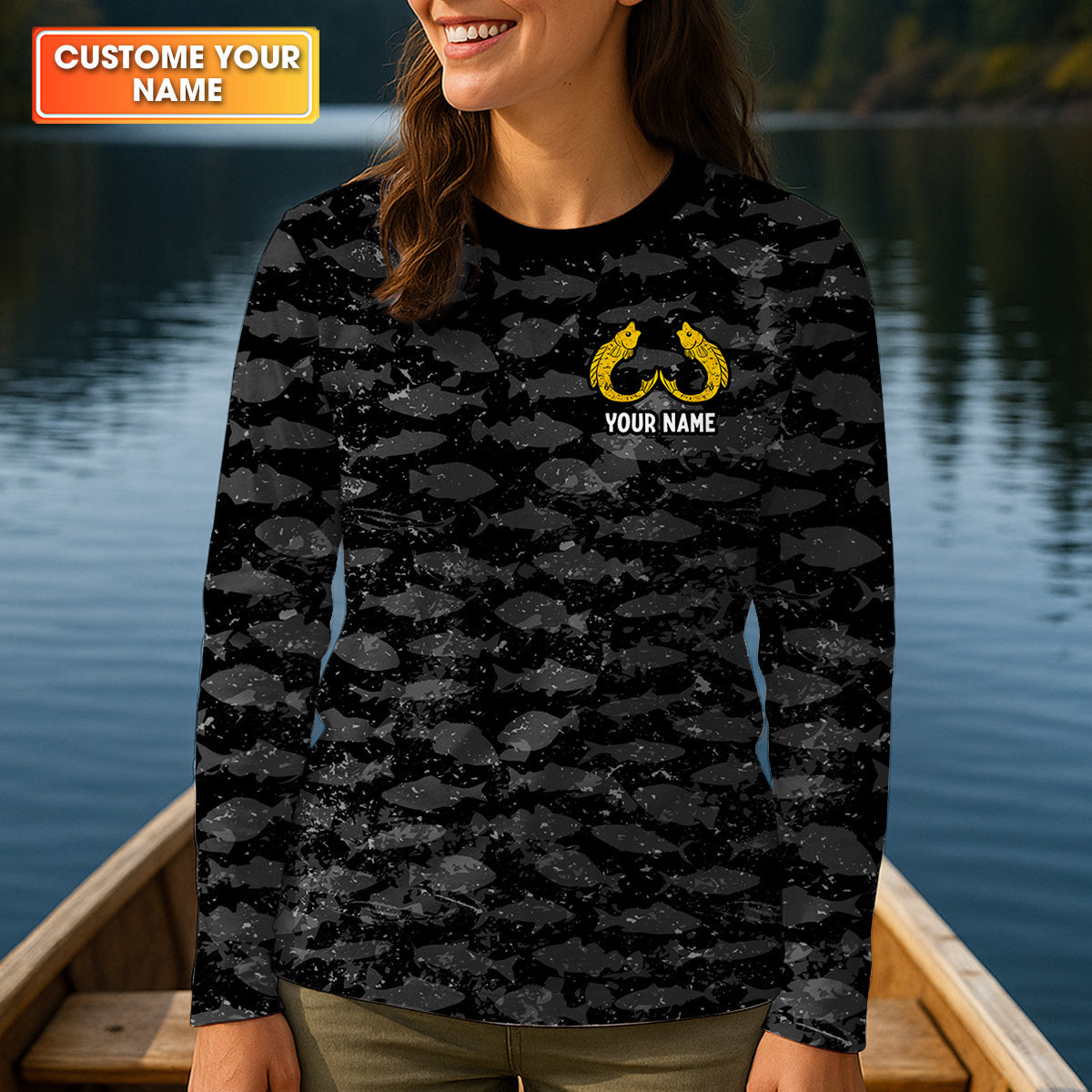 Fishing Is Like Boobs Even The Small Ones Are Fun To Play With Fishing UPF Shirts, Women Fishing Shirt