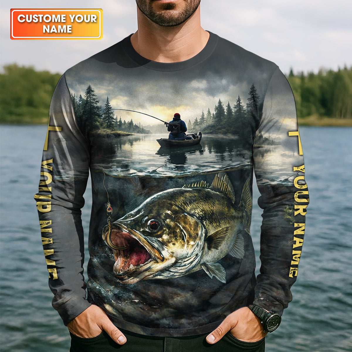 Called to Fish for Men – Christian Fishing Shirt, Fishing UPF Shirts, Funny Fishing Shirt
