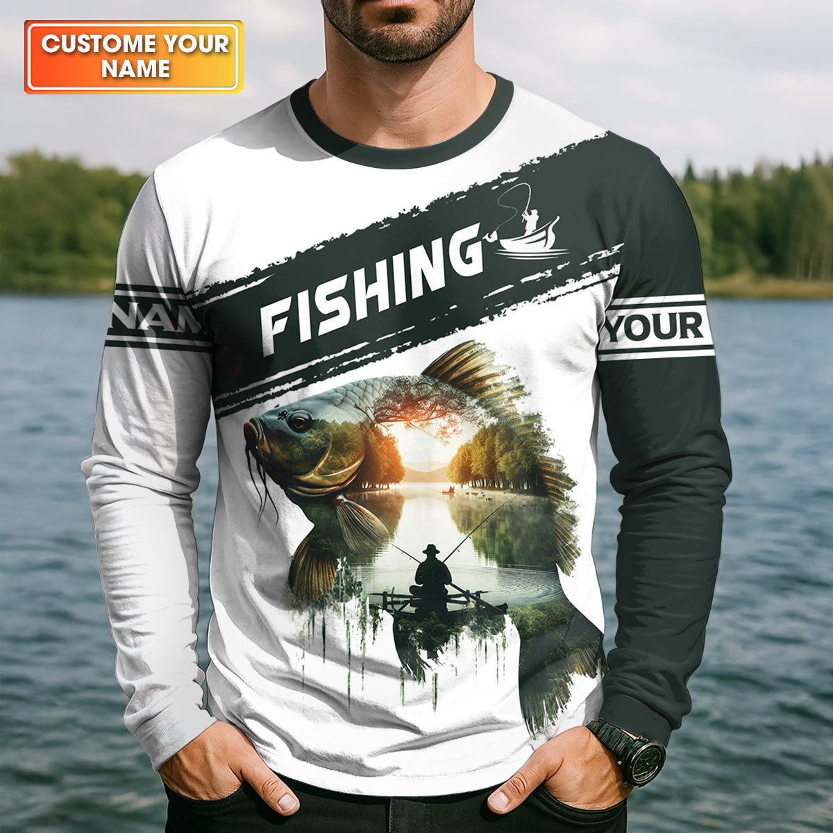 Personalized Funny Fishing Shirt, I Google My Symptoms Need To Go Fishing, Fishing UPF Shirts