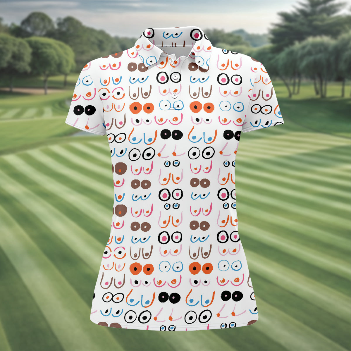 Funny Womens Golf Polo ShirtLadies Golf Clothes, Custom Ladies Golf Shirt, Cool Golf Gift