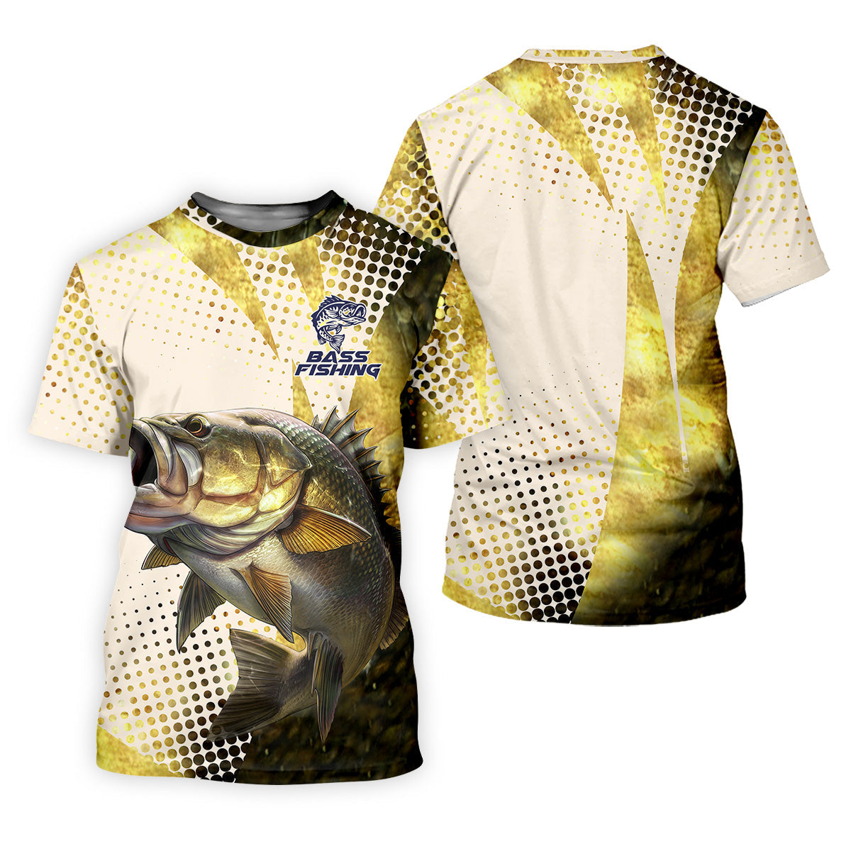 Bass Fishing Shirt, SPF Shirt For Men, Custom Fishing Shirt, Gift For Fisherman, Mens Casual Shirts
