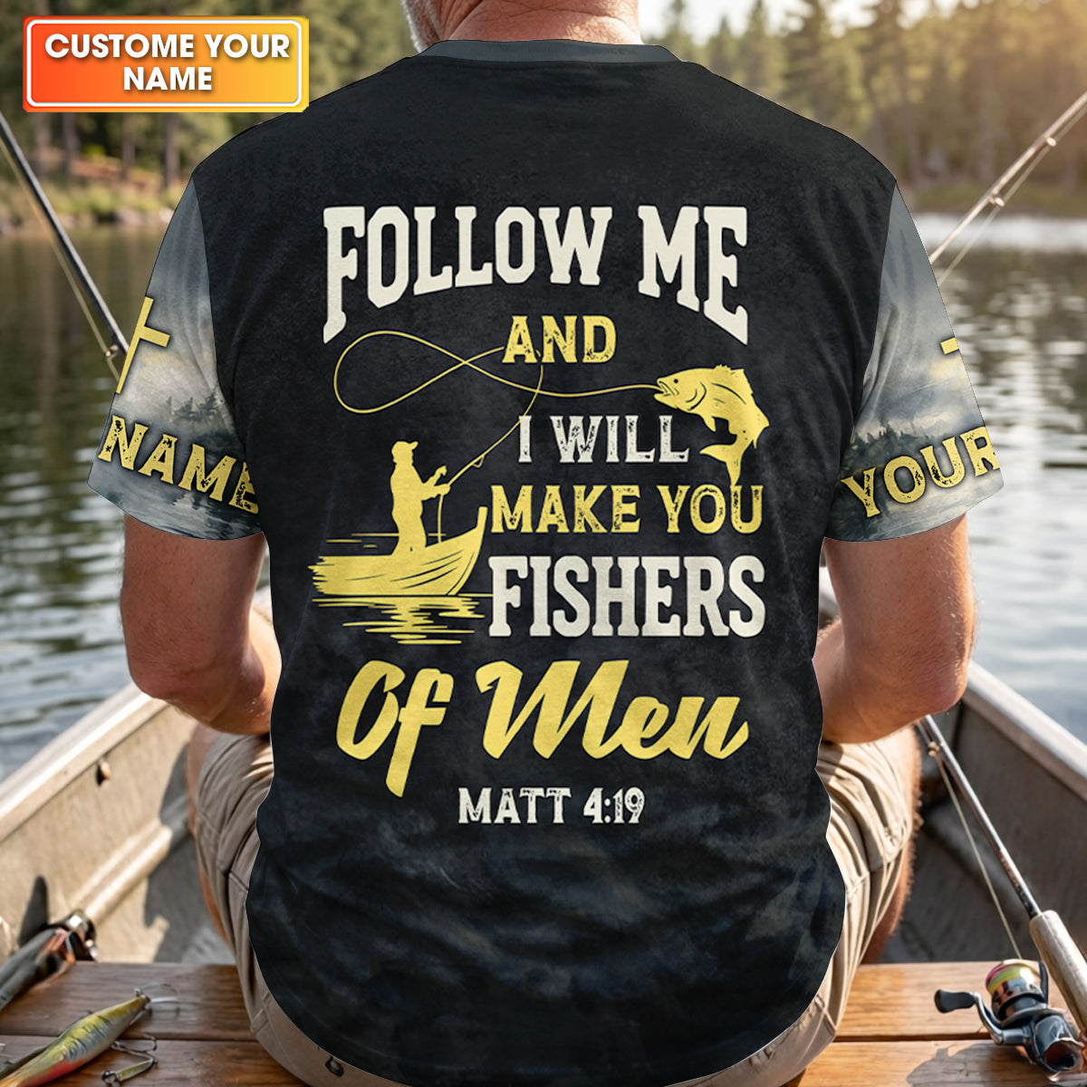 Called to Fish for Men – Christian Fishing Shirt, Fishing UPF Shirts, Funny Fishing Shirt