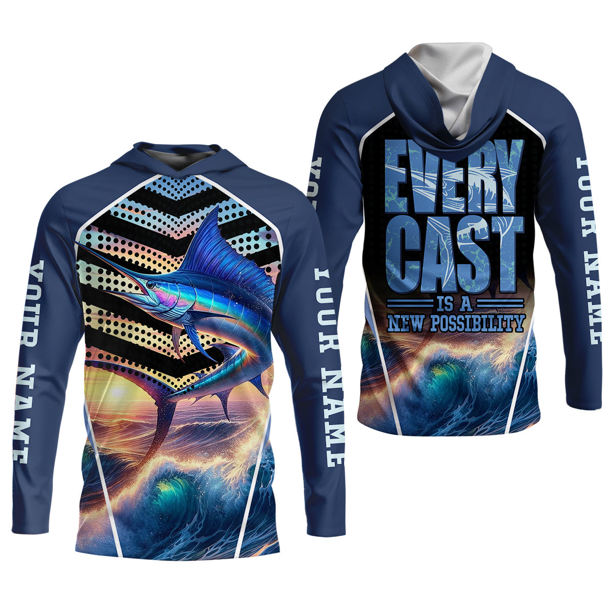 Every Cast Is A New Possibility Women Fishing Shirt, SPF Long Sleeve Shirts Womens, Female Fishing Shirts
