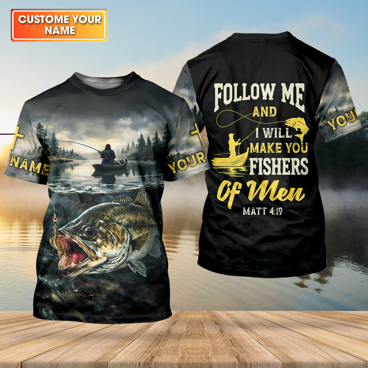 Called to Fish for Men – Christian Fishing Shirt, Fishing UPF Shirts, Funny Fishing Shirt