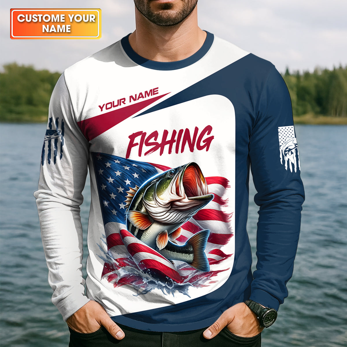Support Your Local Hookers – Patriotic Fishing Shirt, Fishing UPF Shirts, Funny Fishing Shirt