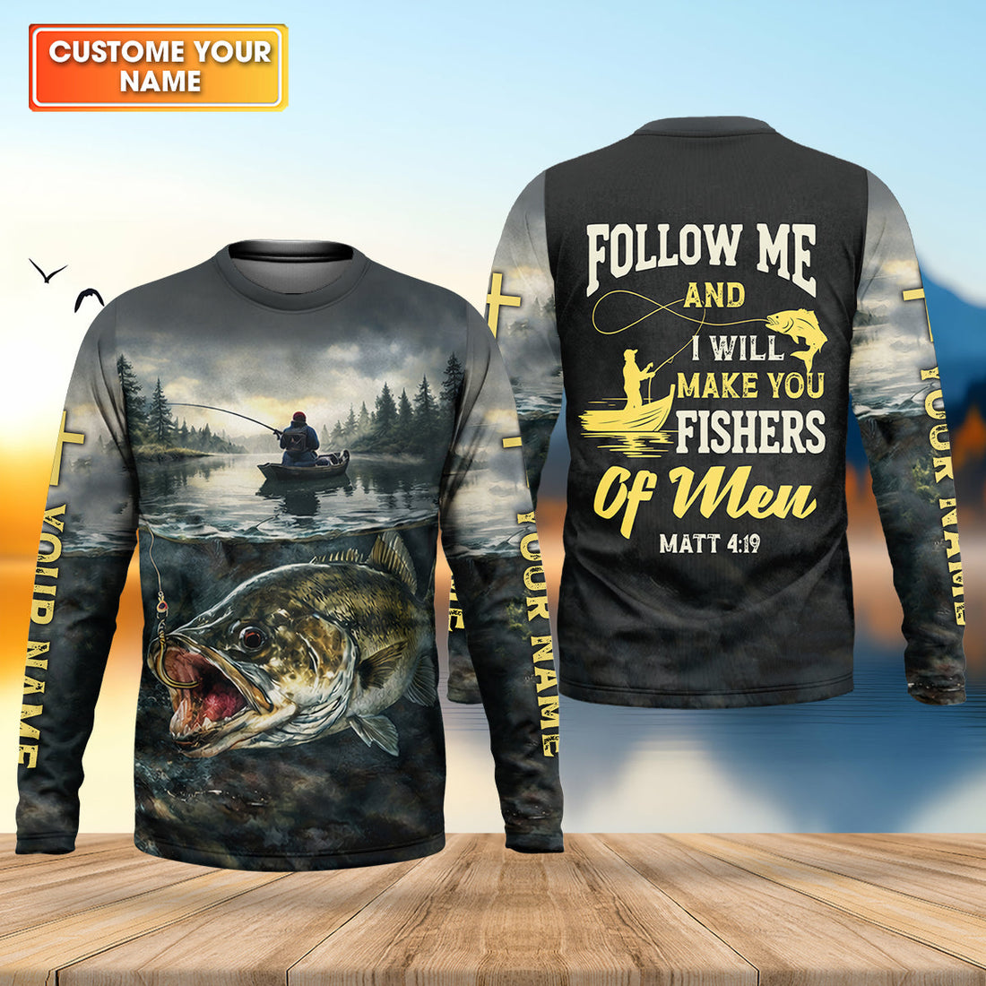 Called to Fish for Men – Christian Fishing Shirt, Fishing UPF Shirts, Funny Fishing Shirt