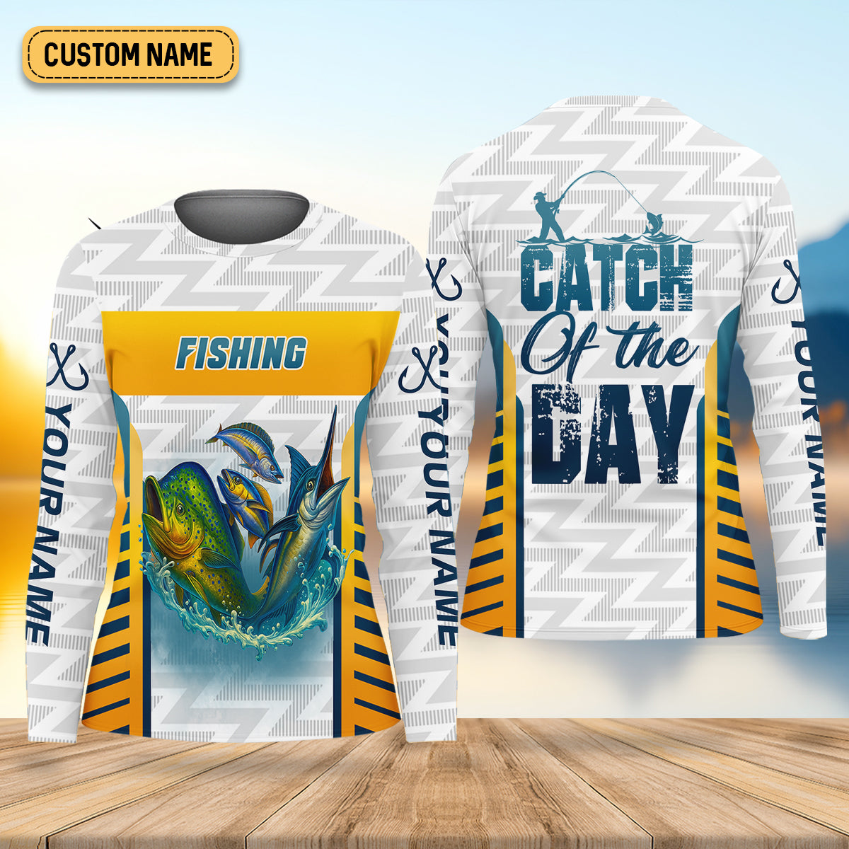 Catch Of The Day Fishing Shirt For Women, Women SPF Shirt, Funny Fishing Shirt, Female Fishing Shirts