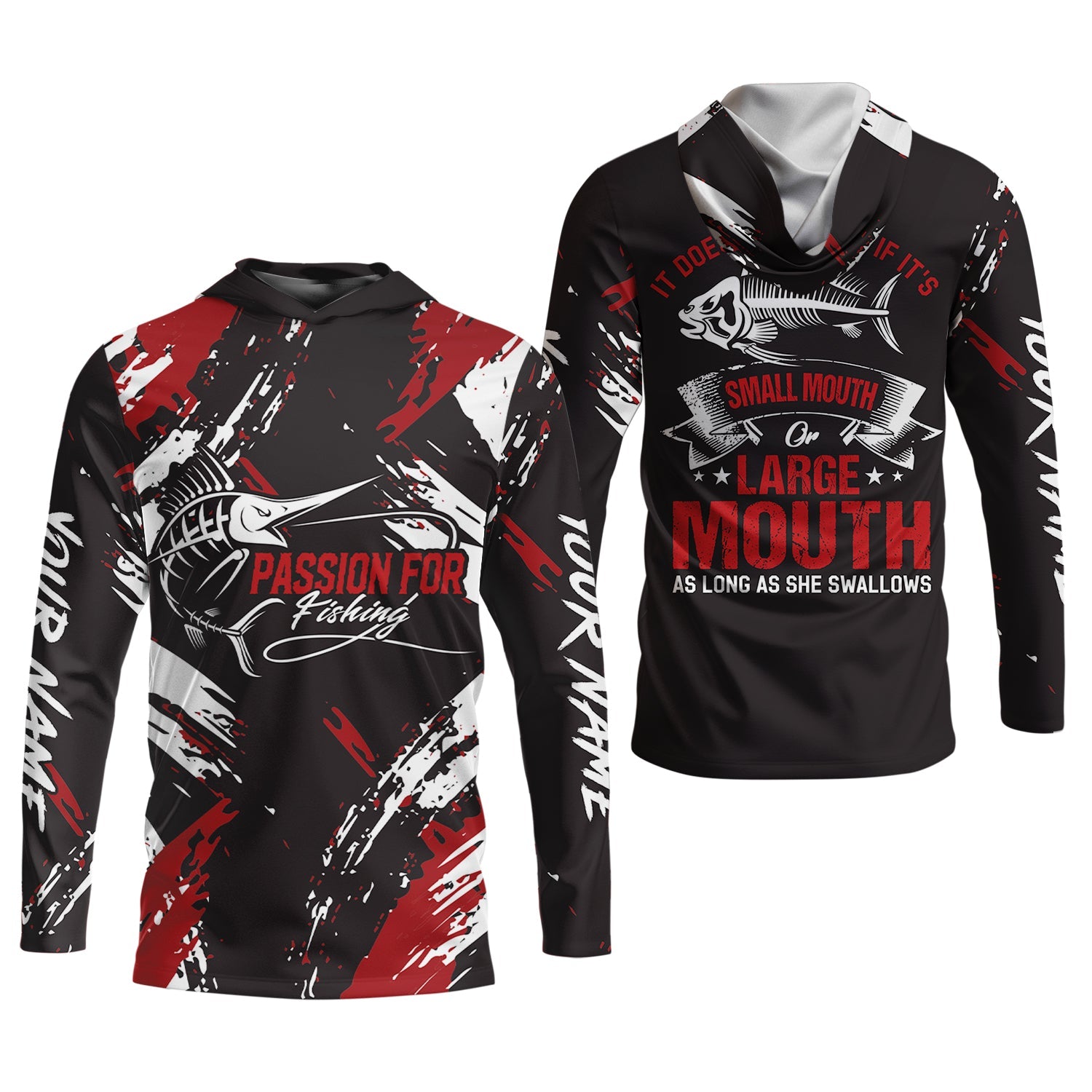 Passion for Fishing Shirts, SPF Long Sleeve Shirts Womens, Female Fishing Shirts