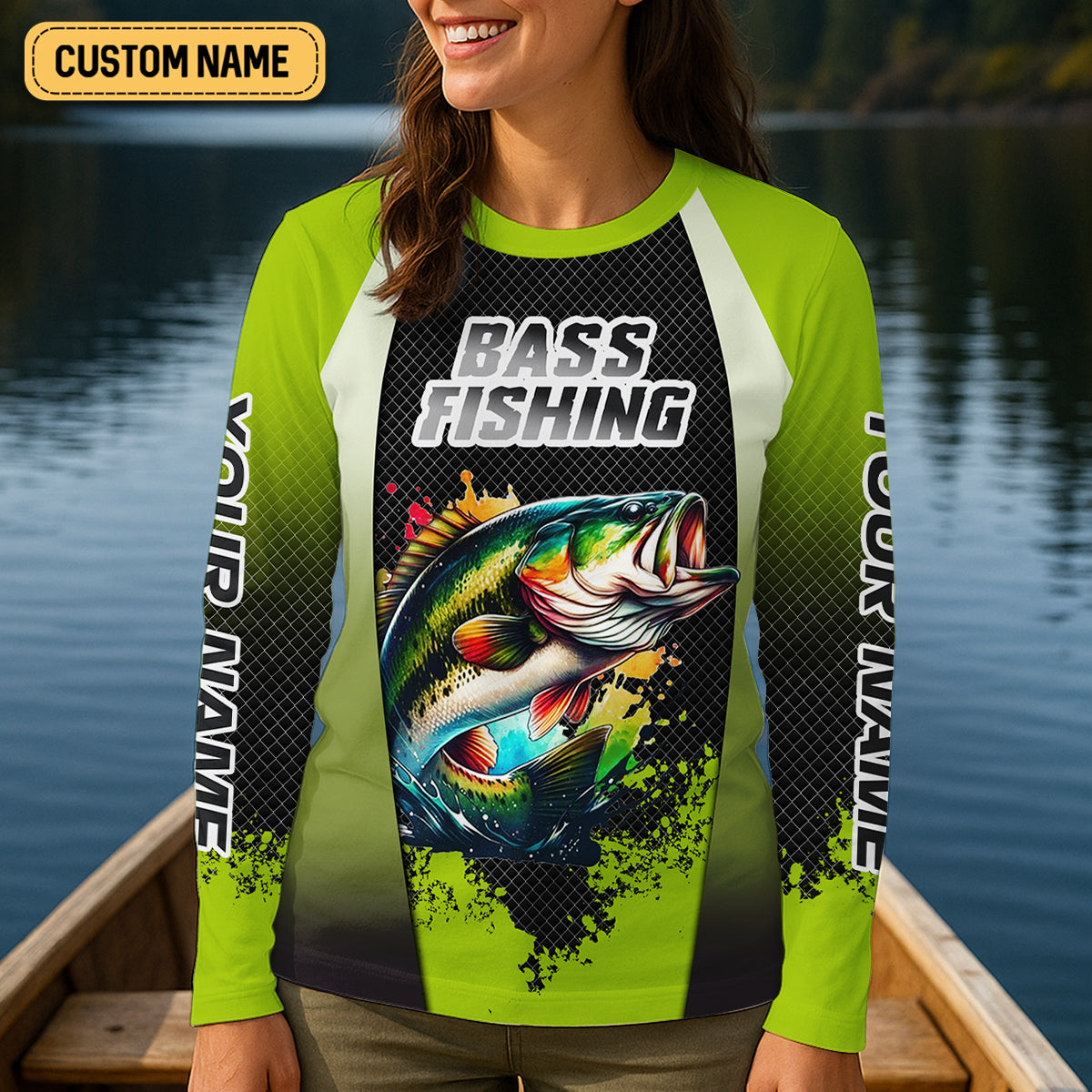 The Bass Are Calling And I Must Go Bass Fishing Women SPF Shirt, Funny Fishing Shirt, Women Fishing Shirt