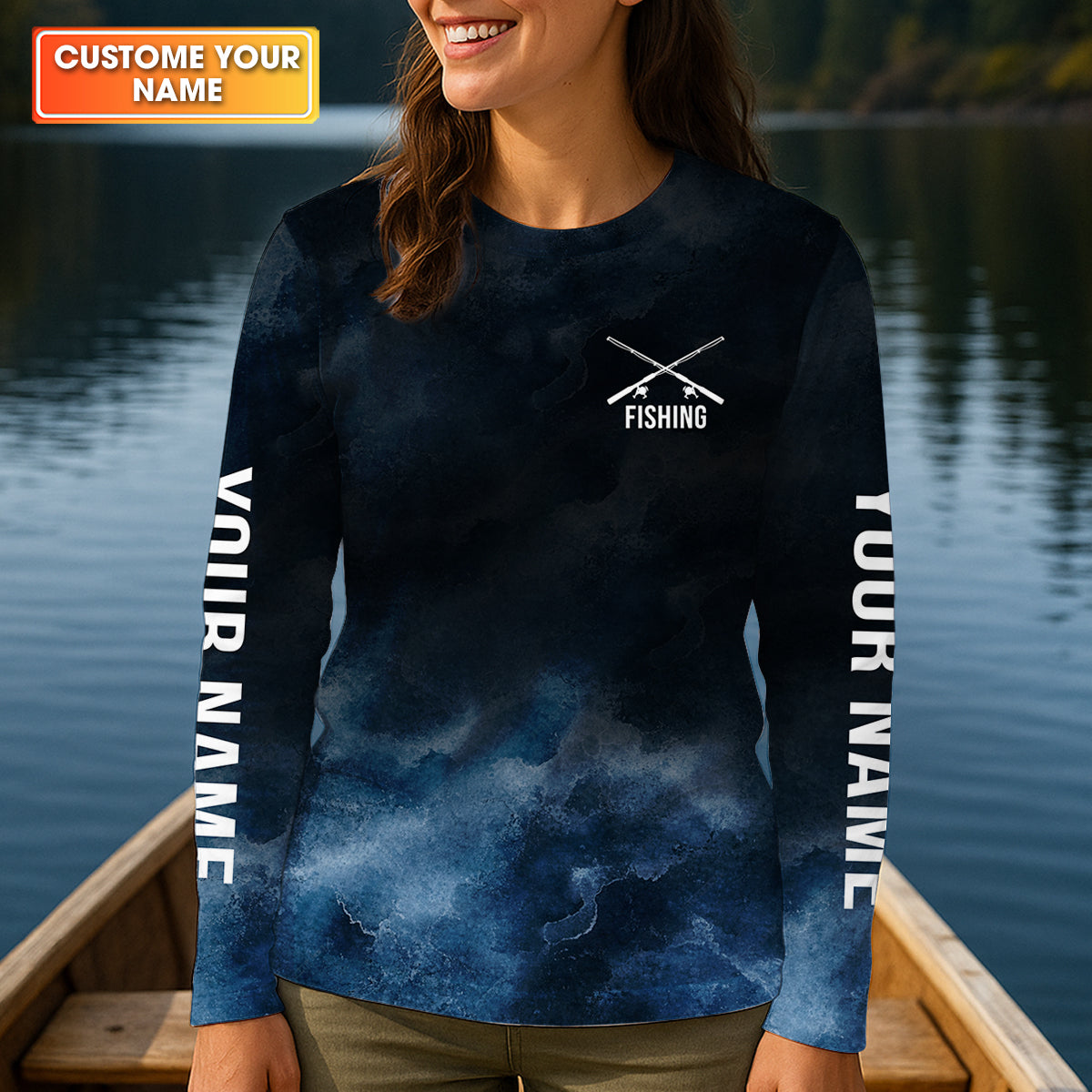 It's Not Hoarding If It's Fishing Rods Funny Fishing Shirt, Fishing UPF Shirts, Women Fishing Shirt