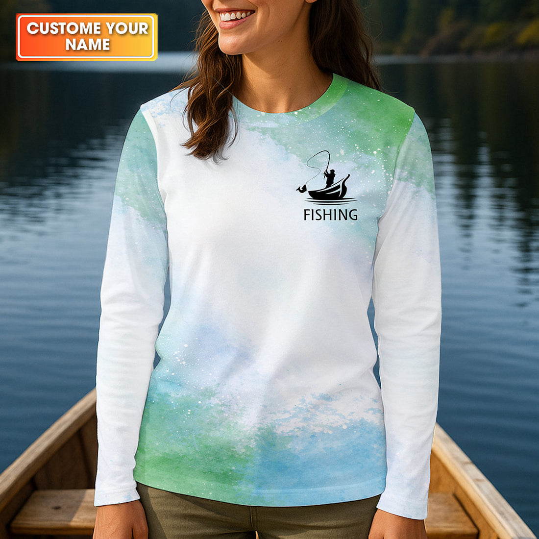 Life Is Better Fishing Together Personalized Fishing Shirt, Fishing UPF Shirts, Fishing Shirt For Women
