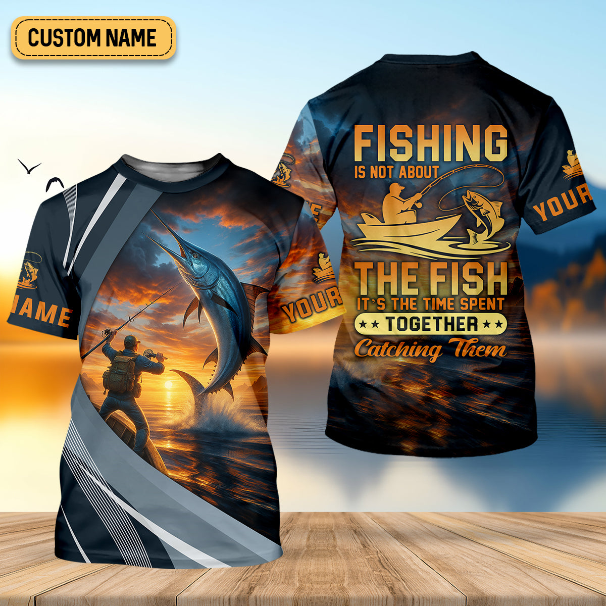 Fishing Is Not About The Fish Fishing UPF Shirts, Tournament Fishing Shirts, Women Fishing Shirt