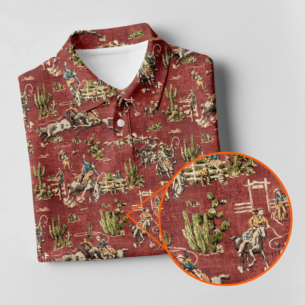 Cowboy Ride Horse Ladies Sleeveless Polo, Womens Golf Shirts, Ladies Golf Shirts, Golfing Apparel