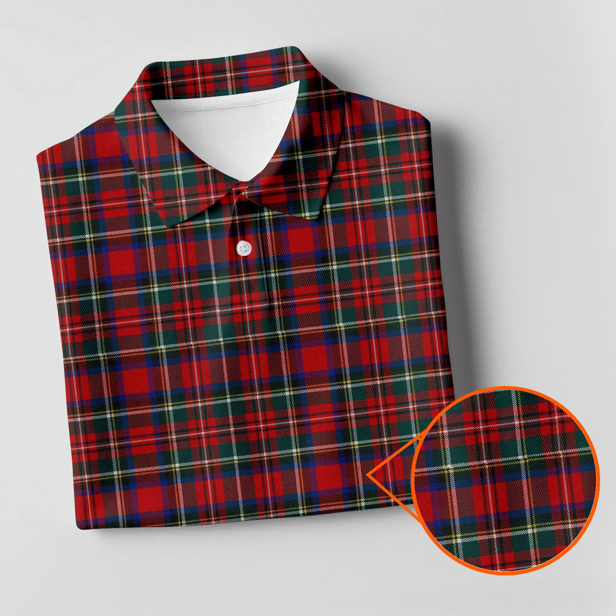 Classic Christmas Festive Golf Polo Shirt, Mens Golf Shirts, Polo Shirts For Men