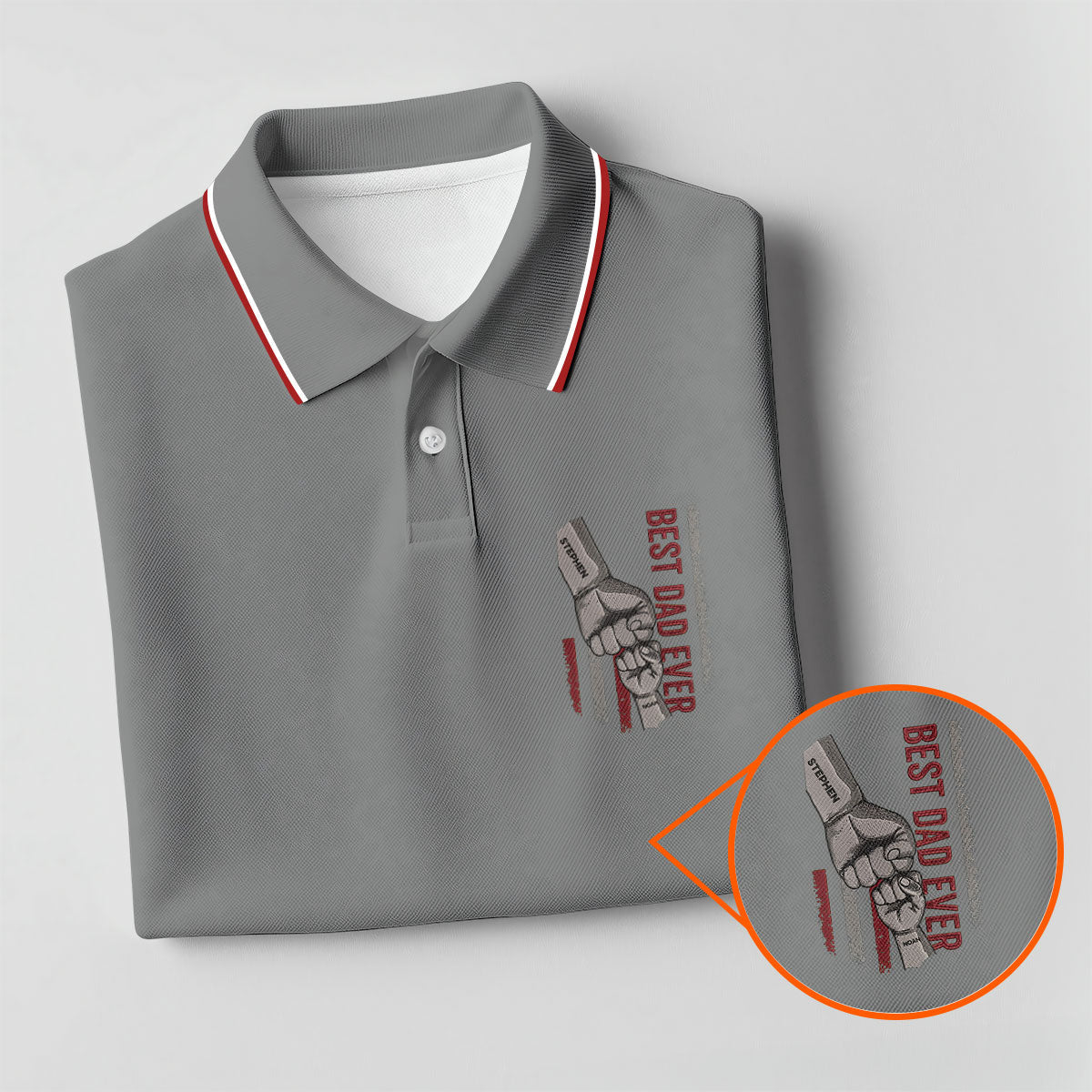 Best Dad Ever Father's Day Golf Shirt, Golf Gift For Dad, Golf Shirts For Men