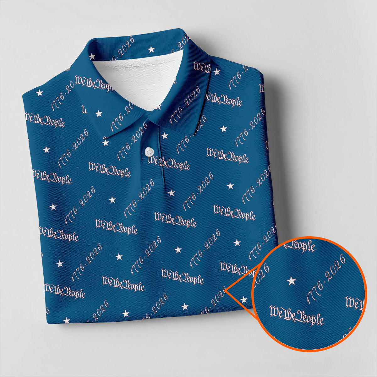 We The People 1776 2026 Patriotic Golf Polo Shirt 250th Anniversary Golf Shirt For Women, Ladies Golf Polos