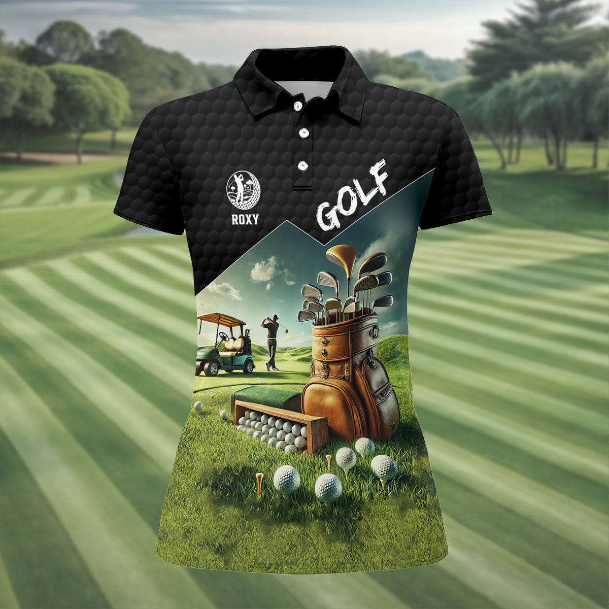 Swing Swear Look For Ball Repeat Funny Golf Shirt, Custom Golf Shirts, Golf Shirt For Women