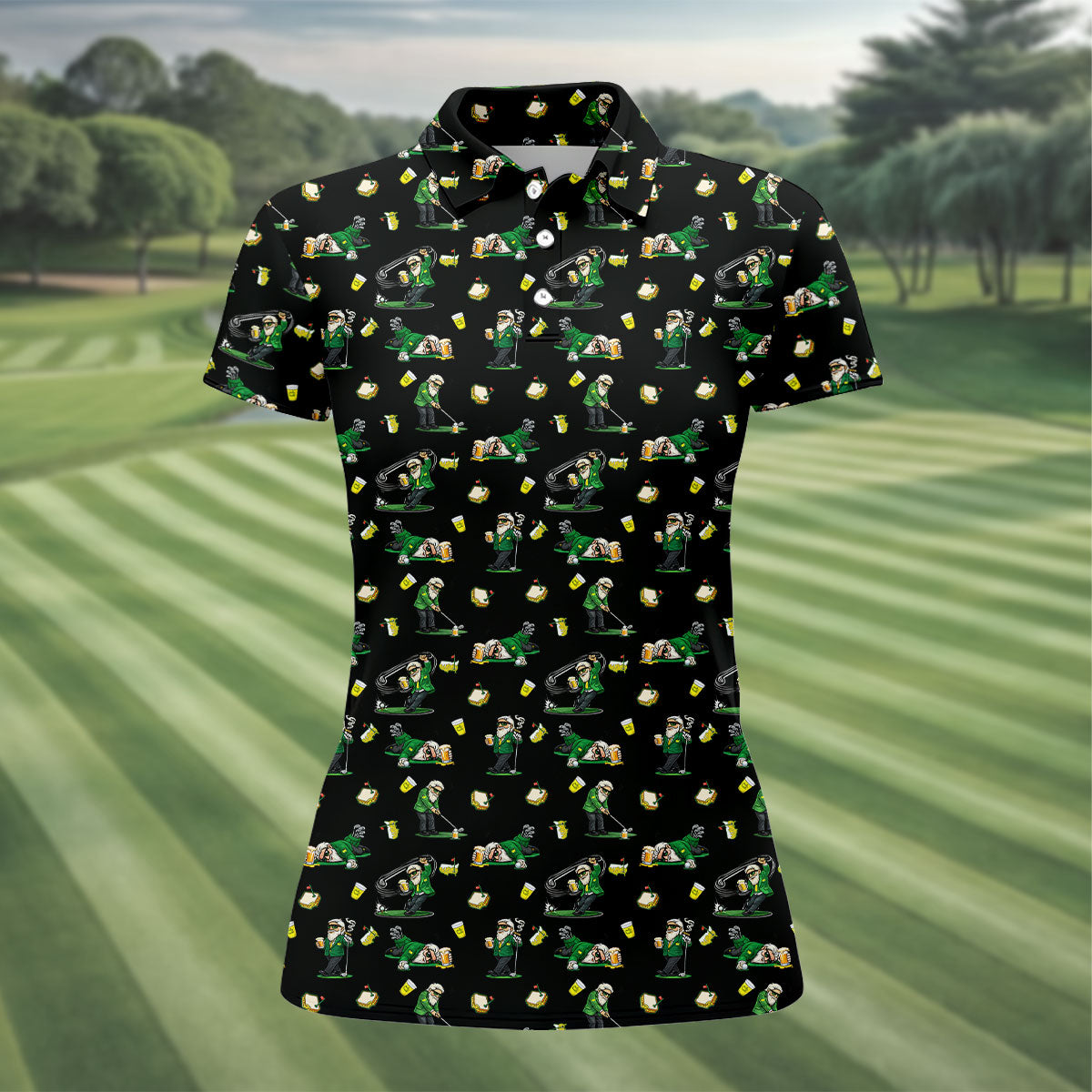 Funny Beer Pimento Cheese Golf Tournament Black Golf Shirt, Women Golf Top, Ladies Golf Shirts