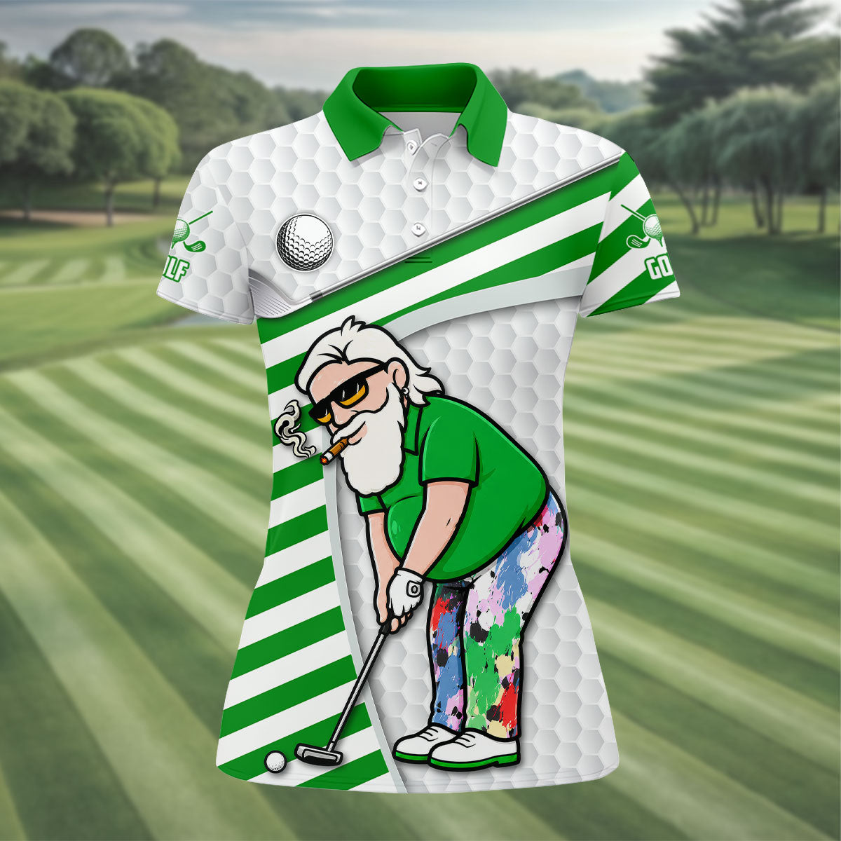 Funny Rippin Butts And Sinkin Putts Polo Shirt, Women’s Golf Polo, Golf Polo For Women