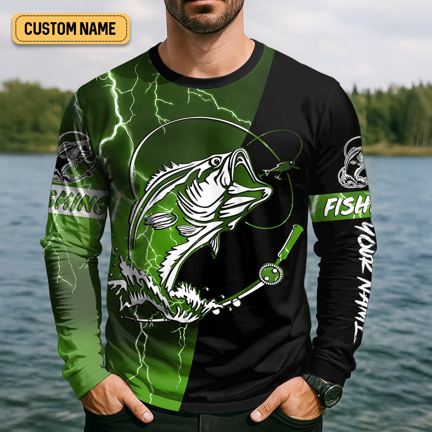Bassmanter Elite Series, Fishing UV Shirts, Men Jersey, Men Button Down Shirt, Men Long Sleeve Shirt