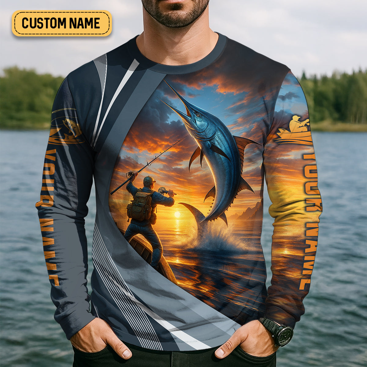 Fishing Is Not About The Fish Fishing UPF Shirts, Tournament Fishing Shirts, Men's Fishing Shirt