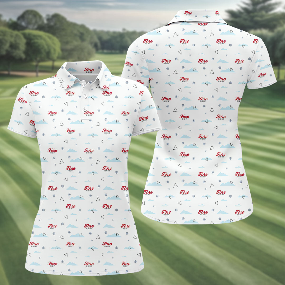 Fore Right Funny Golf Shirts Women, Ladies Golf Shirts, Golf And Beer Golf Shirt For Women