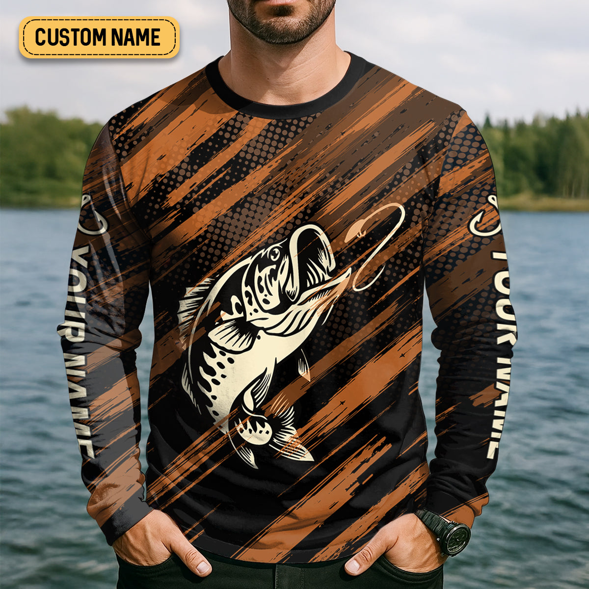 I'm A Hooker On This Halloween Fishing UPF Shirts, Funny Fishing Shirt, Fishing Shirts For Men