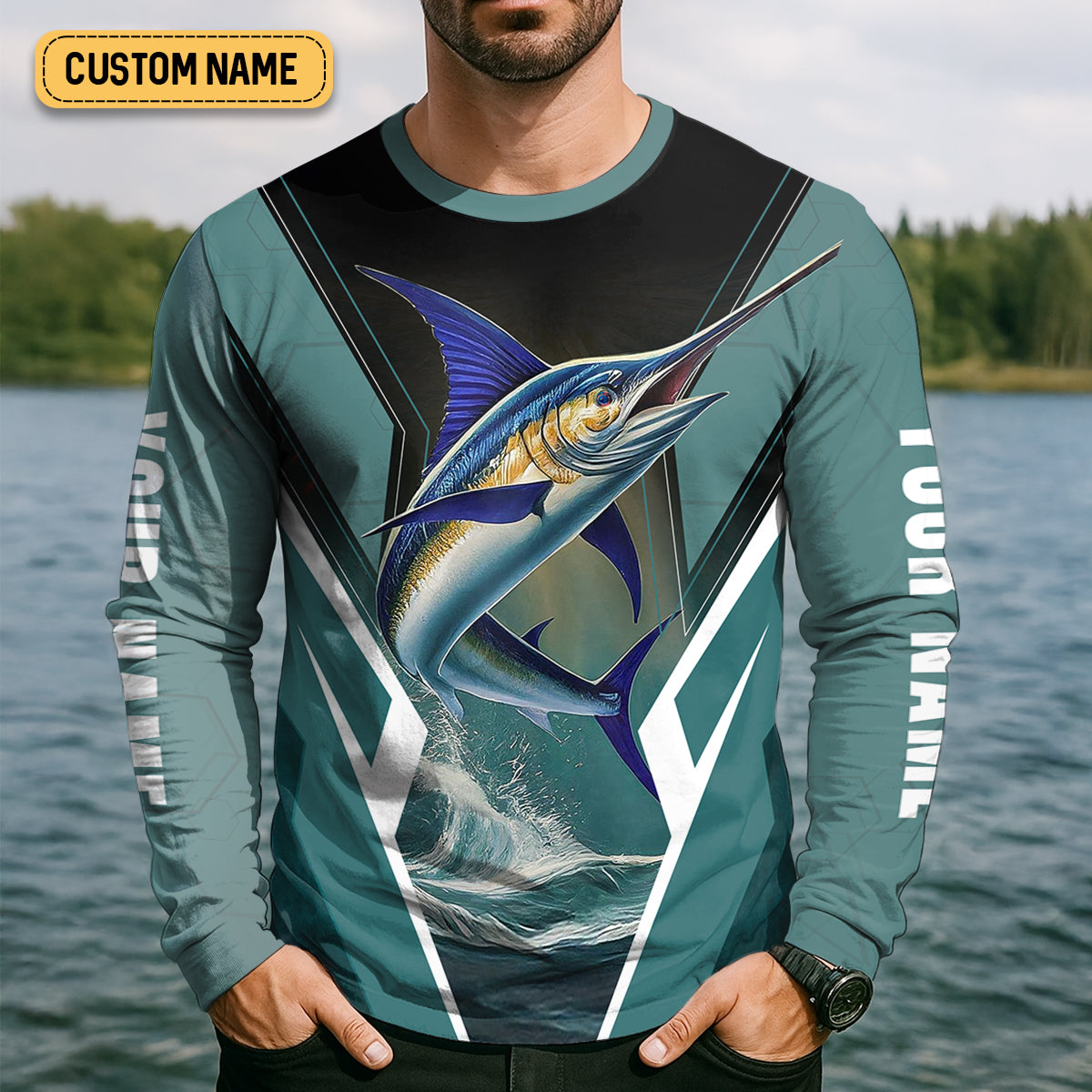 Every Cast Tells A Story Mens Fishing Shirts Long Sleeve, SPF Shirt For Men, Fishing Shirts For Men