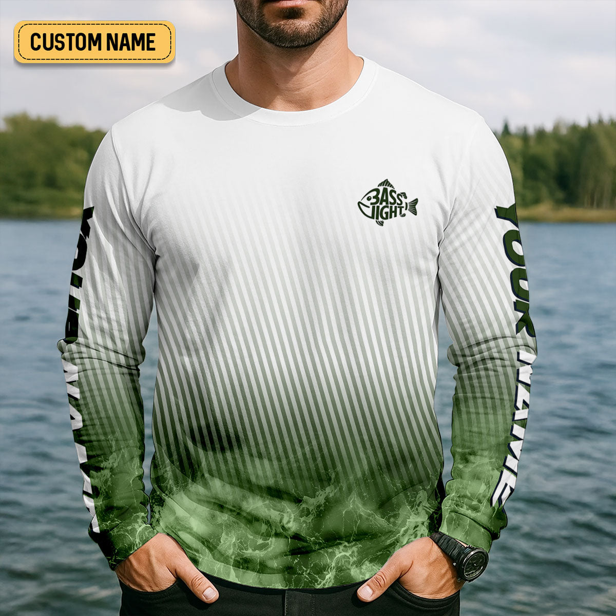 Rippin’ Lips & Takin’ Sips – Bass Fishing Shirt, Fishing UPF Shirts, Funny Fishing Shirt