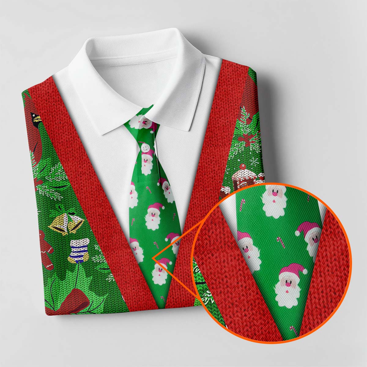 Christmas Pattern Fun Women's Golf Shirts, Christmas Golf Shirt, Unique Gift For Golfer, Ladies Golf Polos