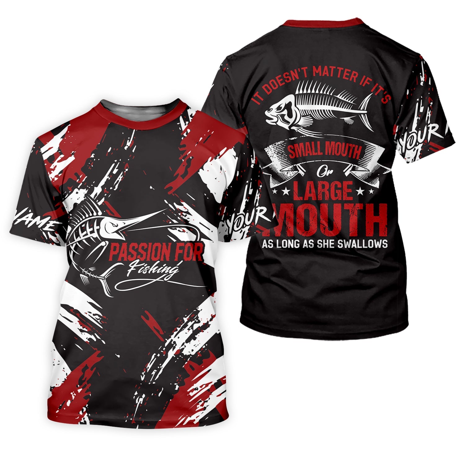Passion for Fishing Shirts, SPF Long Sleeve Shirts, Fishing Shirts For Men