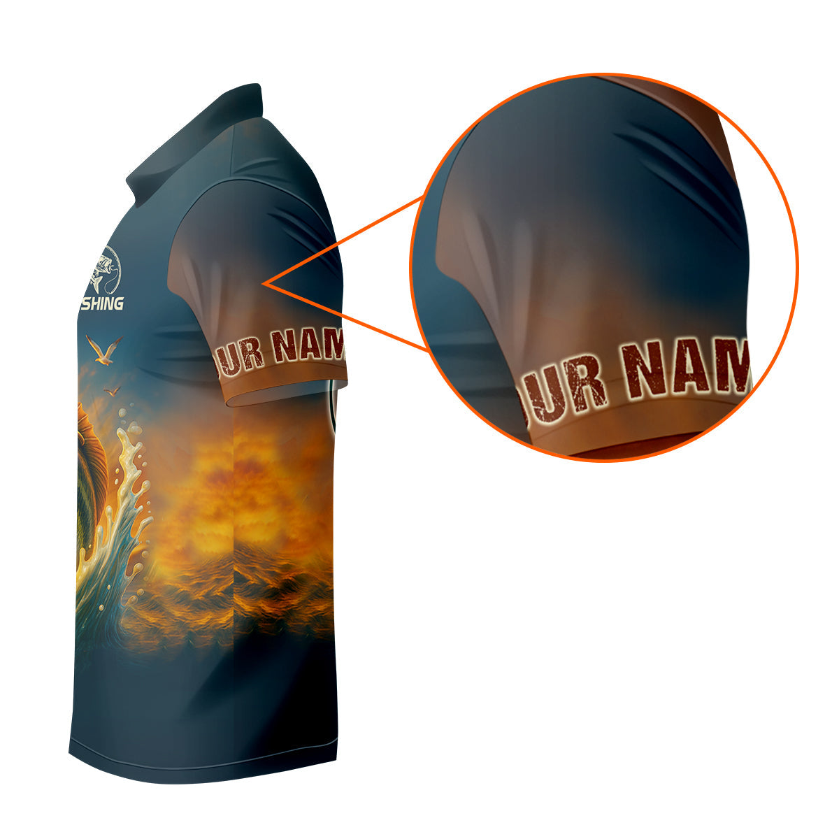 Professional Master Baiter Sunset Fishing UPF Shirts, Fishing Shirt For Women, Hooded Fishing Shirt