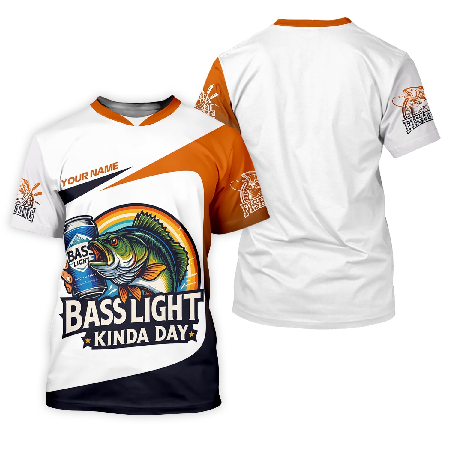 Basslight Kinda Day Fish And Beer Funny Fishing Shirt, Female Fishing Shirts, SPF Long Sleeve Shirts Womens