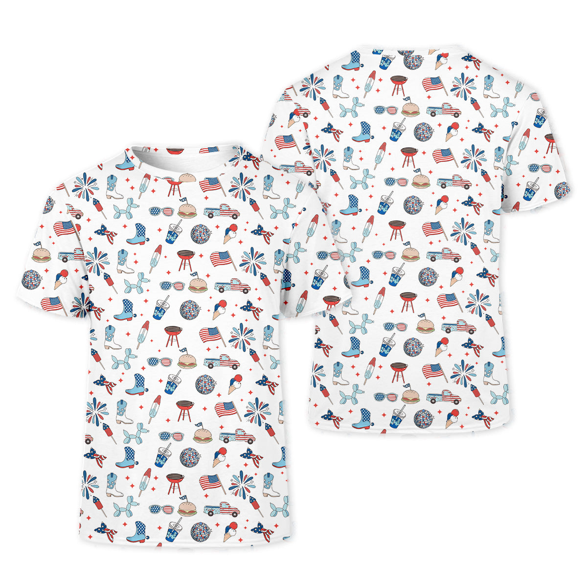Red White and Blue Womens Golf Polo ShirtWomen's 4th Of July Shirts, America 250 Anniversary Shirt, Ladies Golf Shirt