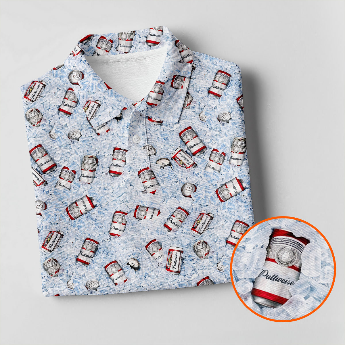 Puttweiser Funny Golf Shirts Women, Ladies Golf Shirts, Golf And Beer Golf Shirt For Women