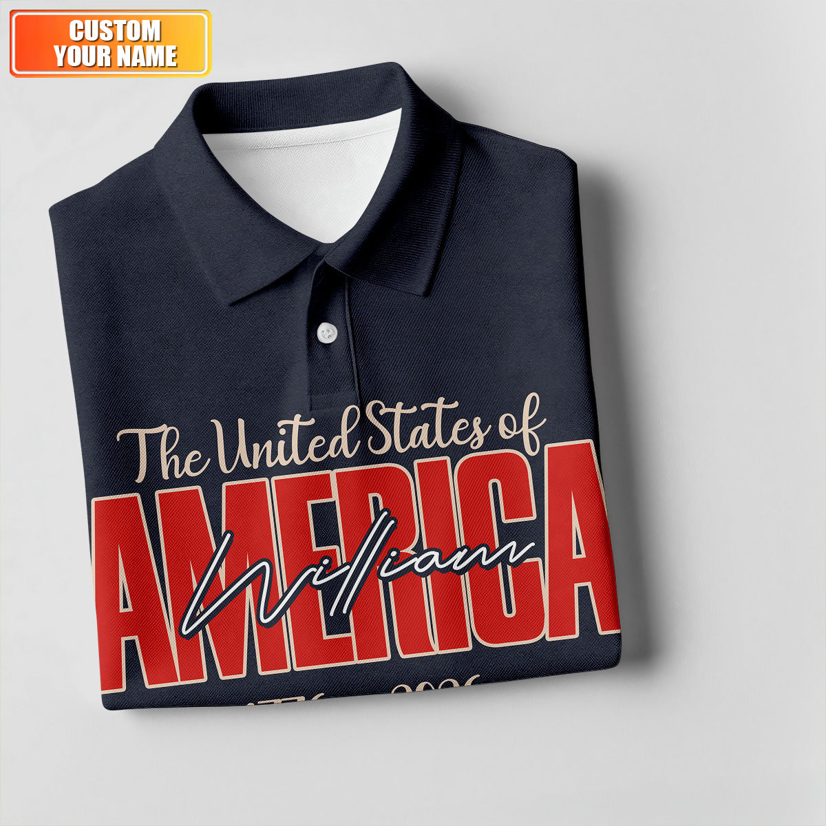 God Bless America Faith Cross Bald Eagle Patriotic Golf Shirt, 250 Years Golf Shirt For Women