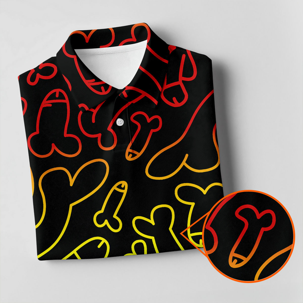 Dirty Humor Black Golf Shirt, Fun Women's Golf Shirts, Golf Gifts For Women, Ladies Golf Shirts