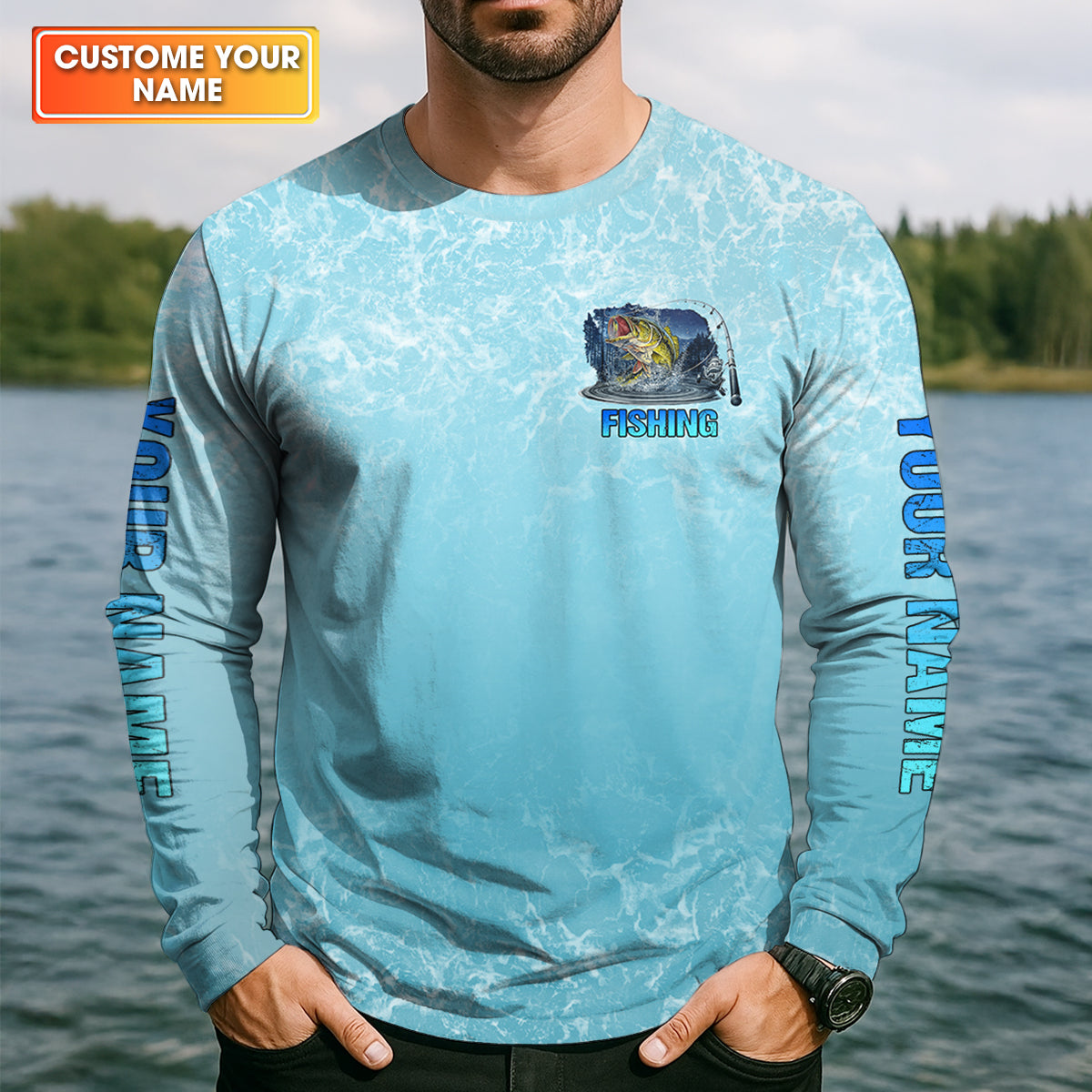Personalized Fishing Shirt, Custom Name Fishing T-Shirt, I Only Go Fishing 3 Days a Week Fisherman Gift Fishing Shirt for Men, Go Fishing 3 Days a Week, Fishing Gifts For Men