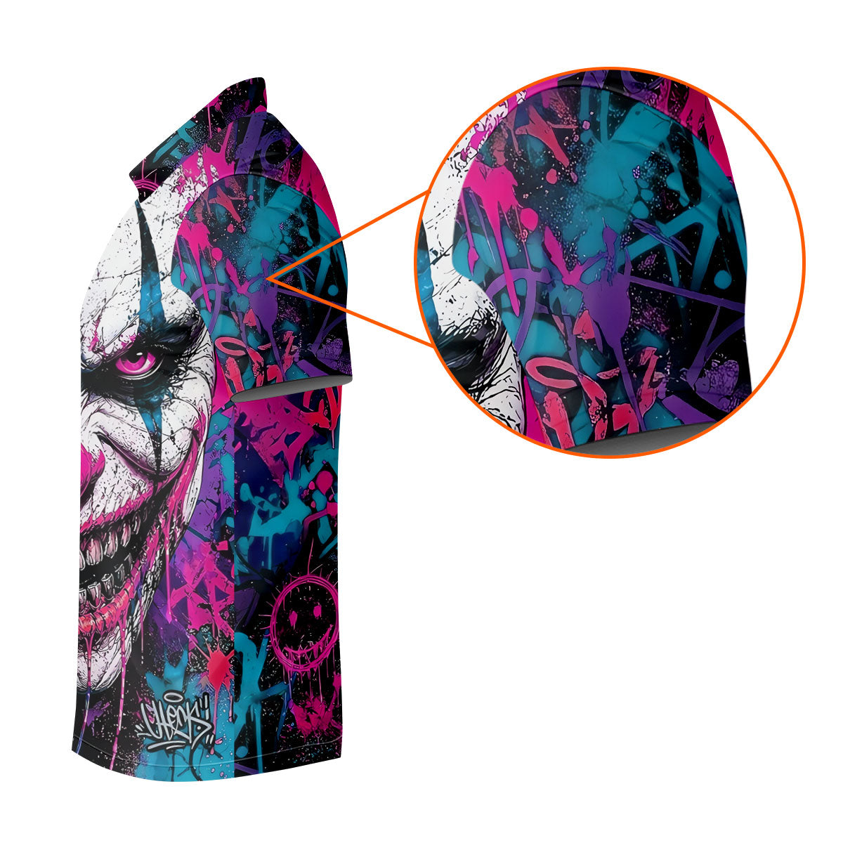 Halloween Horror Character Golf Shirt, Mens Golf Polo, Printed Golf Shirts