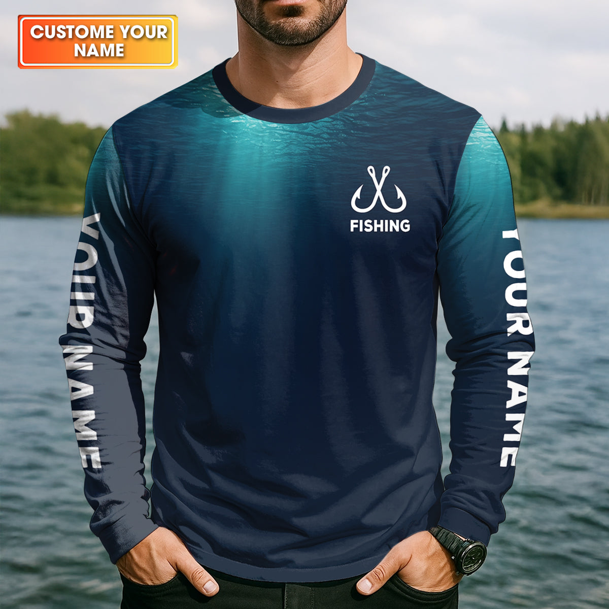 God Says I Am Fishing Bible Funny Fishing Shirt, Fishing UPF Shirts, Christian Fishing Shirts For Men