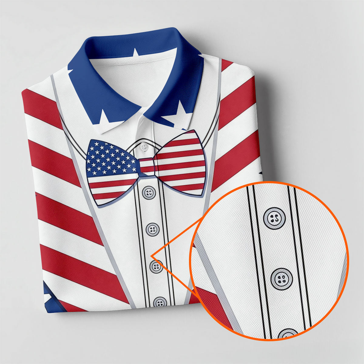 US Flag Costume Patriotic 4th Of July Golf Shirt, 250th Anniversary Golf Shirt For Women
