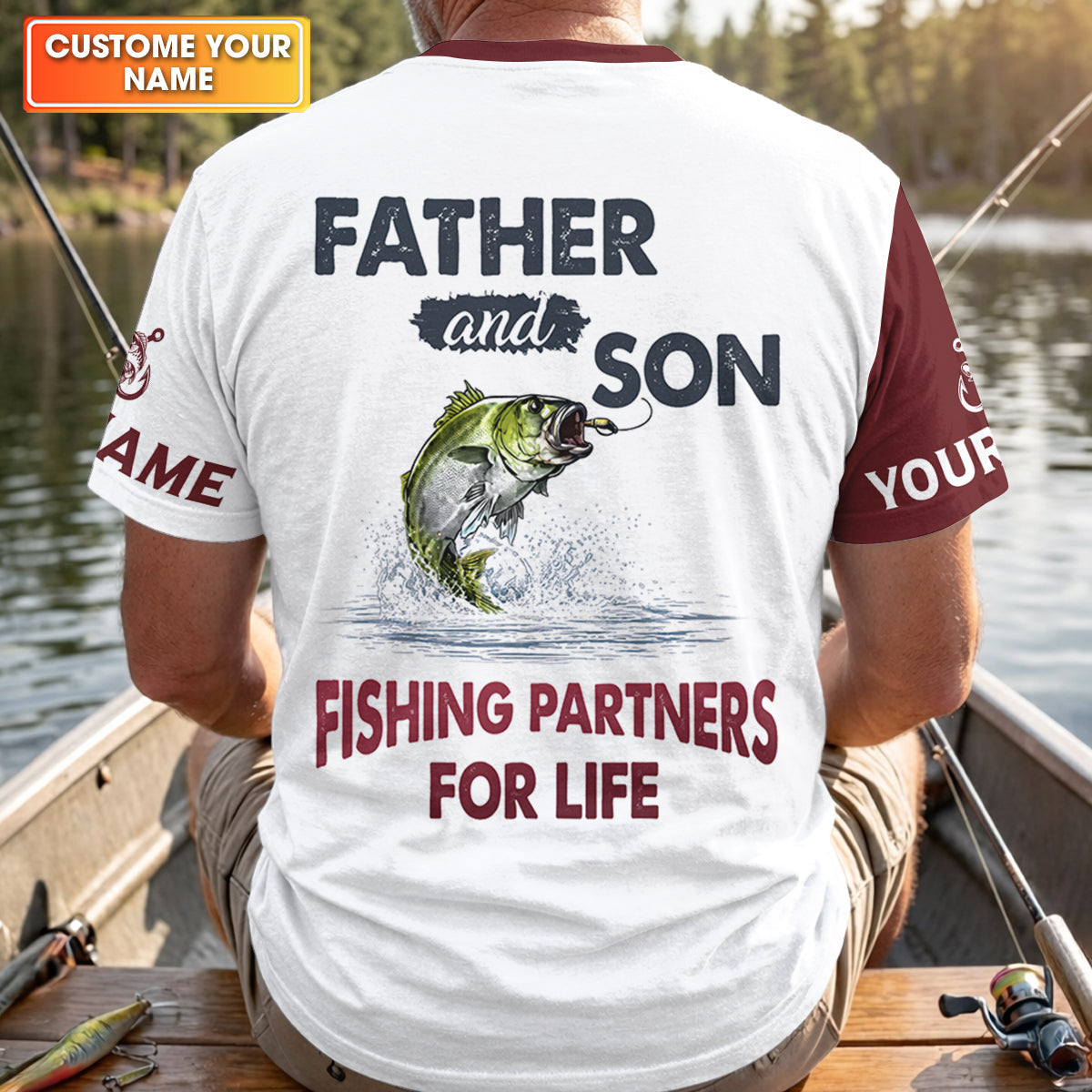 Reel Cool Papa Funny Fishing Shirt, Fishing UPF Shirts, Fishing Shirts For Men, Fishing Father's Day Gifts