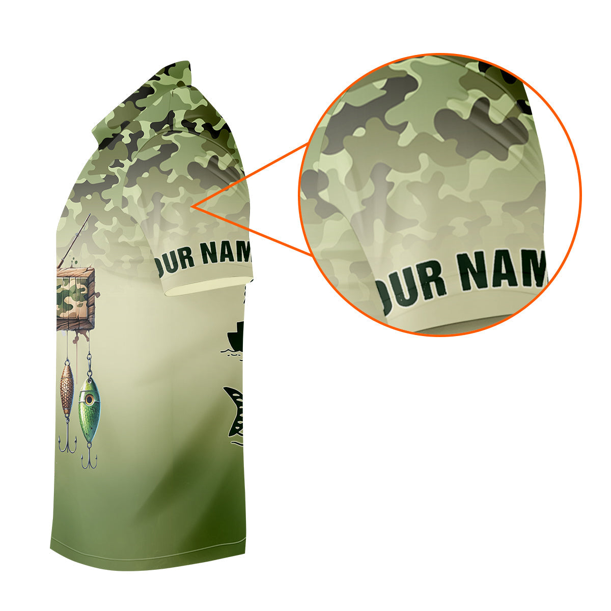 I Will Make You Fishers Of Men Camouflage Fishing Shirts, Fishing UPF Shirts, Christian Fishing Shirts For Men